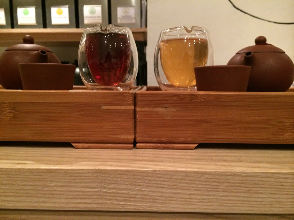 A tale of Two Pu'erh Teas