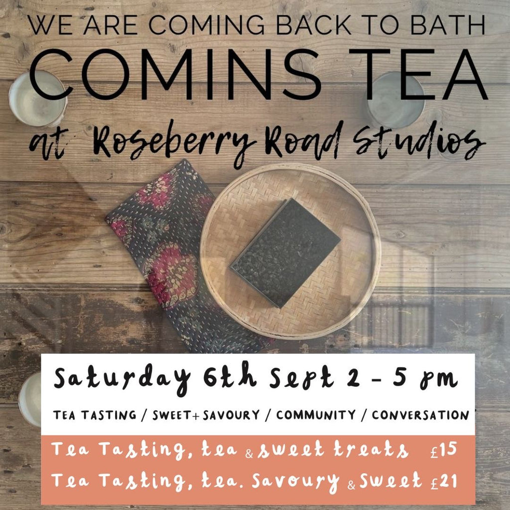 06.09.25 EVENT : Comins Tea at the Roseberry Studios Bath