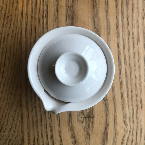 Taiwanese Porcelain Travel Gaiwan : 120ml