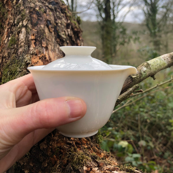 Taiwanese Porcelain Travel Gaiwan : 120ml