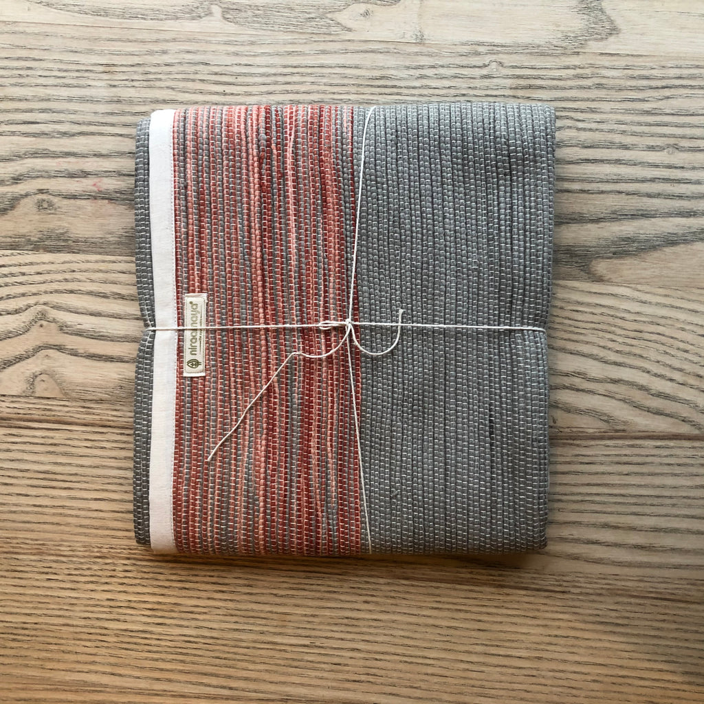 Niraamaya Pink / Grey Meditation Mat