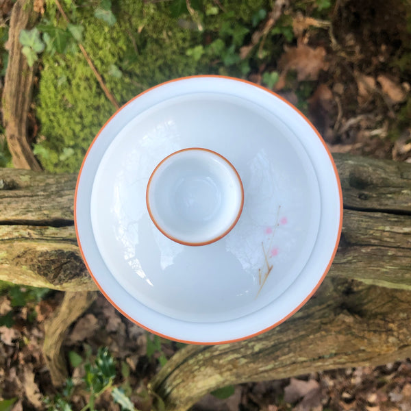 Blue Bird & Cherry Branch Gaiwan 290ml