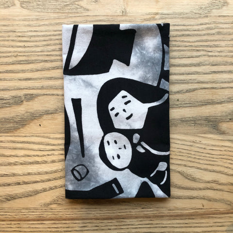 Japanese Cotton ‘Towel’ ‘Black & White’