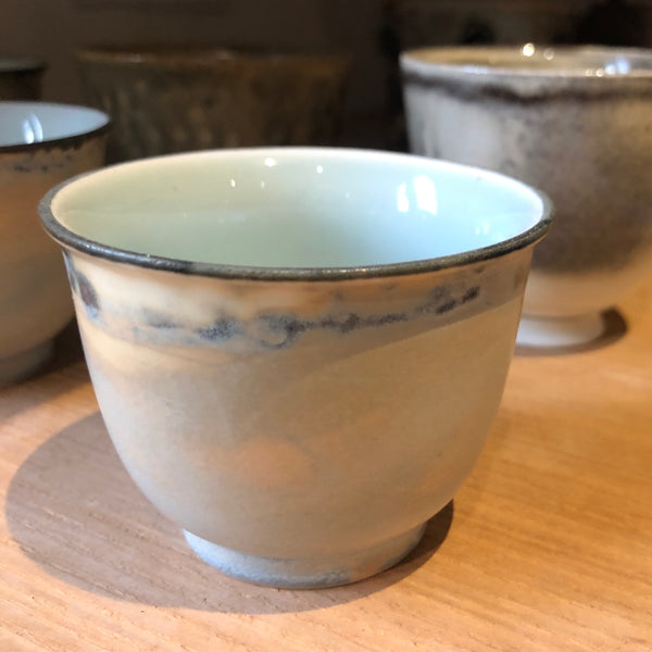 Hand Thrown Yellow Ash Tea Cup 65ml  | Yangyang Li Jingdezhen