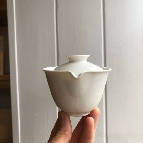 Taiwanese Porcelain Travel Gaiwan : 120ml