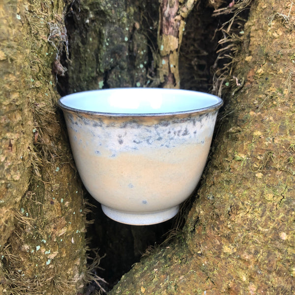 Hand Thrown Yellow Ash Tea Cup 65ml  | Yangyang Li Jingdezhen