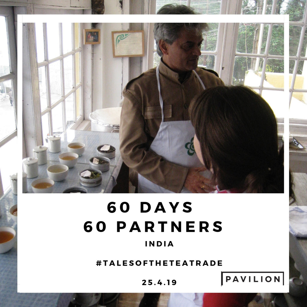 60 Days : 60 Partners : India.                                                 A cup of tea with Rajah Banerjee