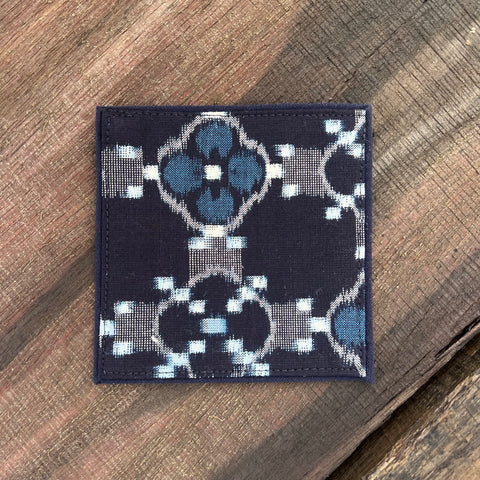 Kurume Kasuri Coaster  [Chikuho city : Fukuoka]