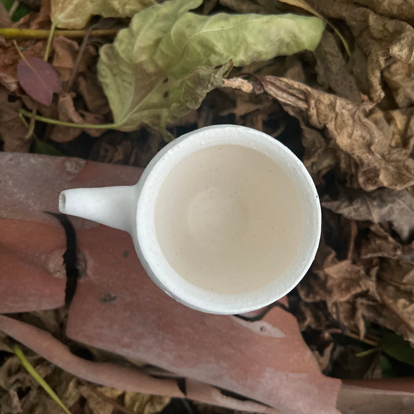 120ml mixed porcelain with white glaze jug/server [Seong Il Hong : Boseong, South Korea ]