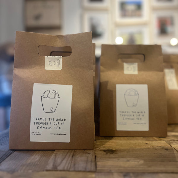 Travel the world through a cup of Comins Tea :  FIVE Tea [approx 15g] Sample Set