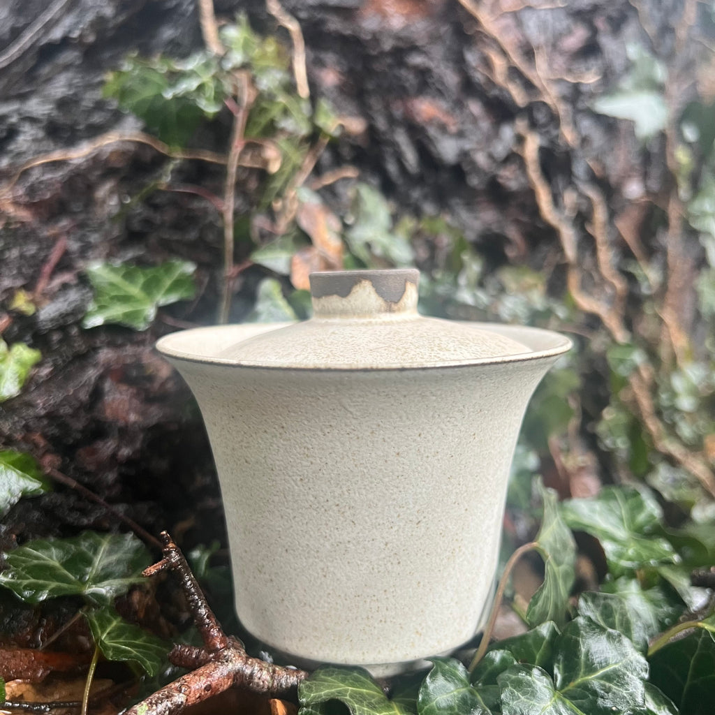 150ml Tall White Gaiwan : Tao's Studio Jingdezhen