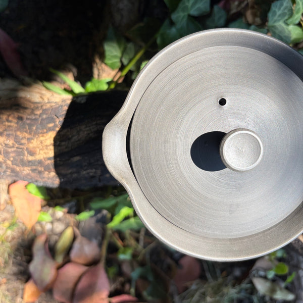140ml Black Shudei Do-ake (胴開け) filter Houhin [Yoshiki Kiln]