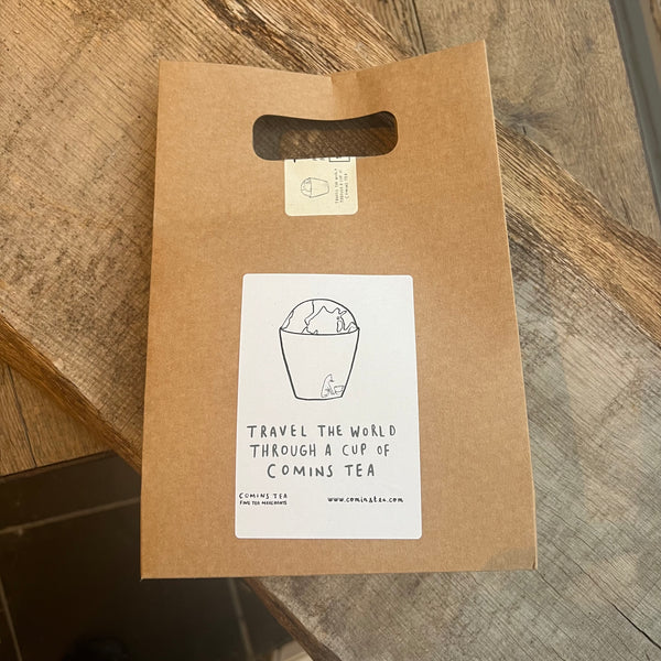 Travel the world through a cup of Comins Tea :  FIVE Tea [approx 15g] Sample Set