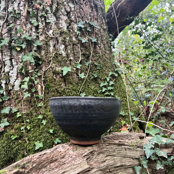 Black Tokaname Matcha Pouring Set (Zenji Shimizu)
