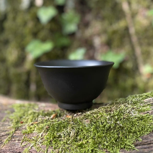 50ml Tokoname black & white tea bowl