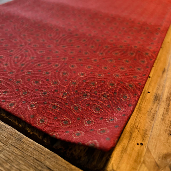 Red tea table mat 80cm x 23cm | Zhu Rong Studio Jingdezhen