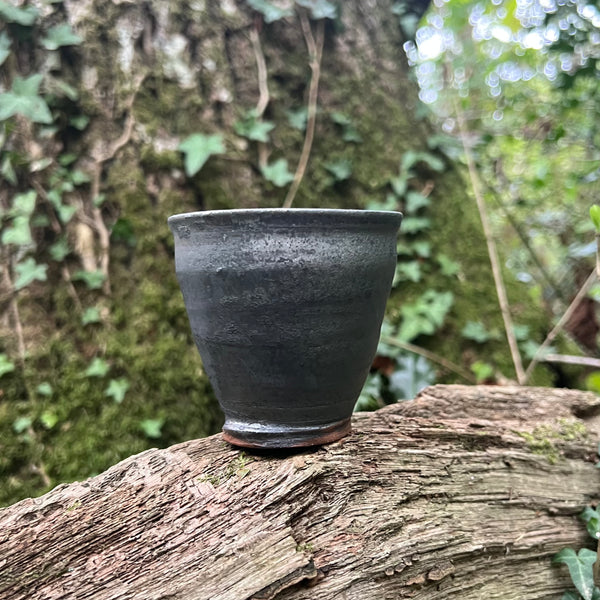 Black Tokaname Matcha Pouring Set (Zenji Shimizu)