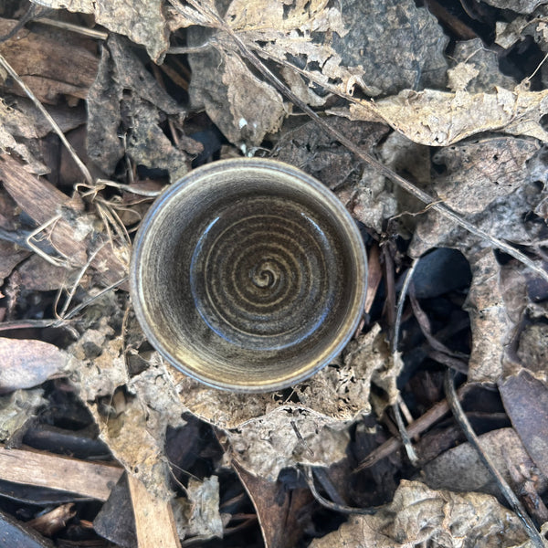 Grey 30ml sipping Cup : Tao's Studio Jingdezhen