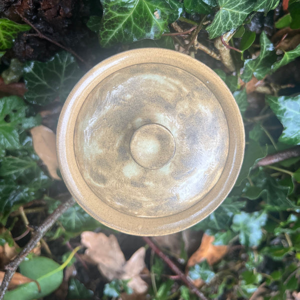 100ml Yellow Mottled Gaiwan : Lu Dan Cheng Jingdezhen