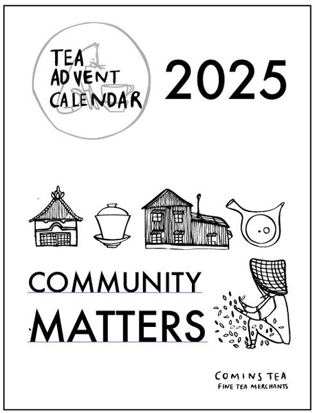 Pre-Order : The Comins 2025 Tea Advent Calendar