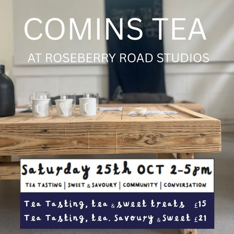 25.10.25 EVENT : Comins Tea at the Roseberry Studios Bath