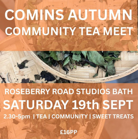 19.9.26  EVENT : Comins Tea at the Roseberry Studios Bath