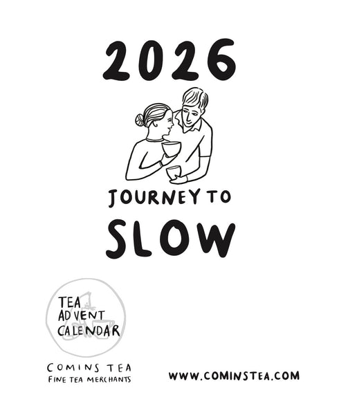 Pre-Order : The Comins 2026 Tea Advent Calendar 'Journey to Slow'