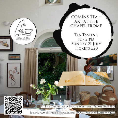 COMINS TEA + ART AT THE CHAPEL, Frome : Sunday 21 July 2024 12pm