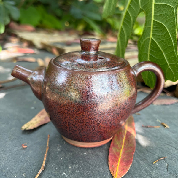 Red Rust Jianzhan Tea Pot