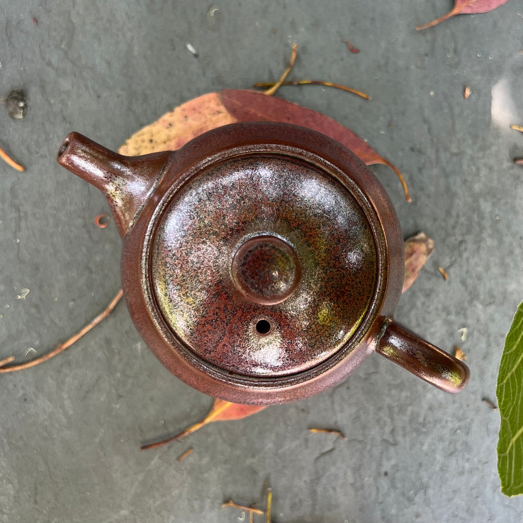 Red Rust Jianzhan Tea Pot – Comins Tea