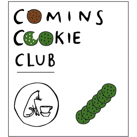 COOKIE CLUB : 6 MINI DARK chocolate Matcha Cookies [To post]