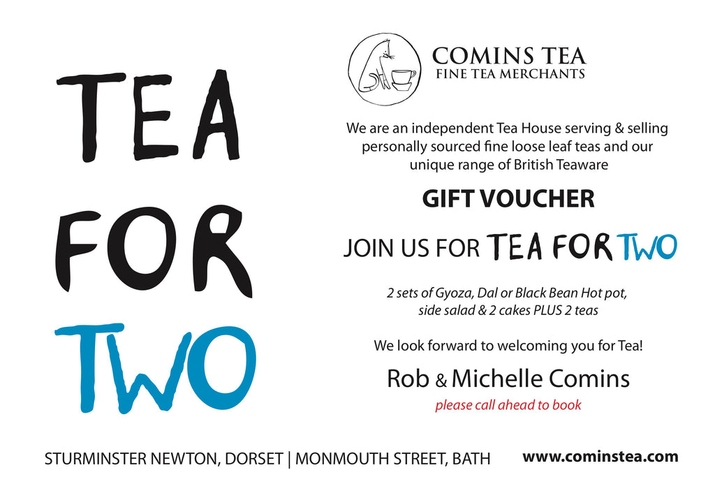 Tea for TWO at Comins Tea House