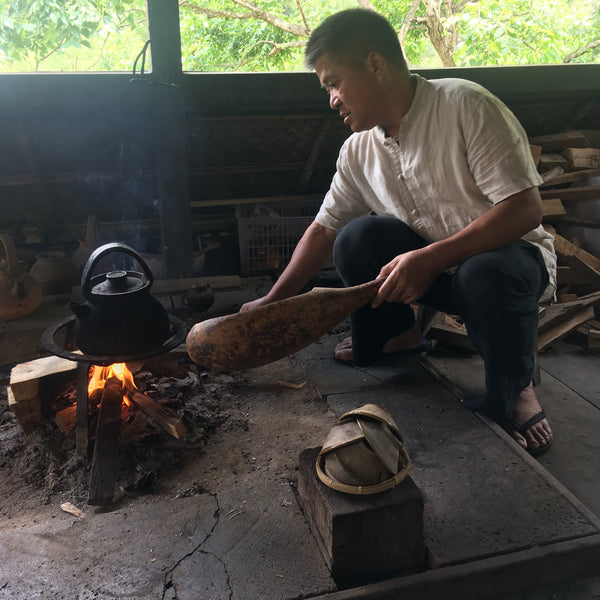 2020 Ancient Tree Imperial Grade Shu Puer : A Bai La co-operative Jingmai mountain