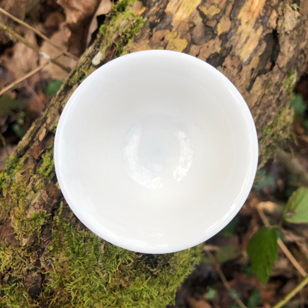 Taiwanese Porcelain White Cup : 50ml