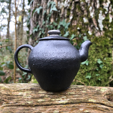 130 ml black teapot [Seong Il Hong : Boseong, South Korea ]
