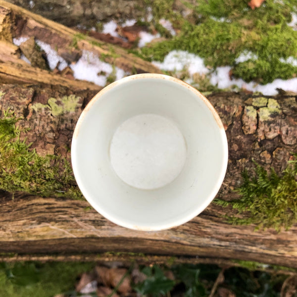 Ancient Green/Blue & White Cup tea cup with ‘tea’ colour | Yangyang Li, YUNBAI STUDIO, Jingdezhen