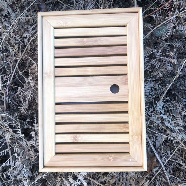 Large Bamboo Gong Fu Tray [35x23x6cm]