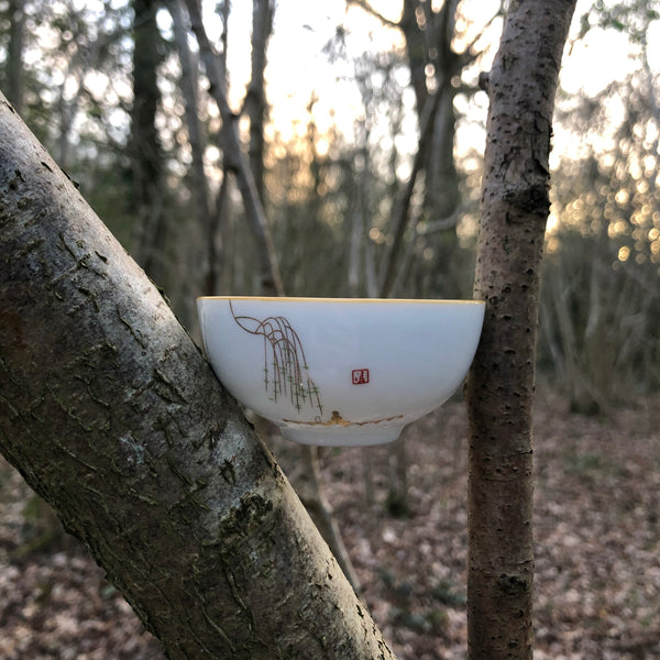 Golden Willow Sipping Cup