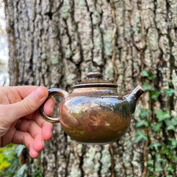 Master Zhang's Wood Fired 'Mirror' Teapot  [Tai Chung Taiwan]