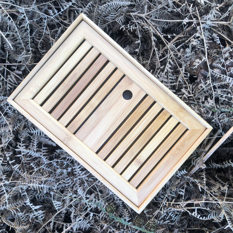 Large Bamboo Gong Fu Tray [35x23x6cm]