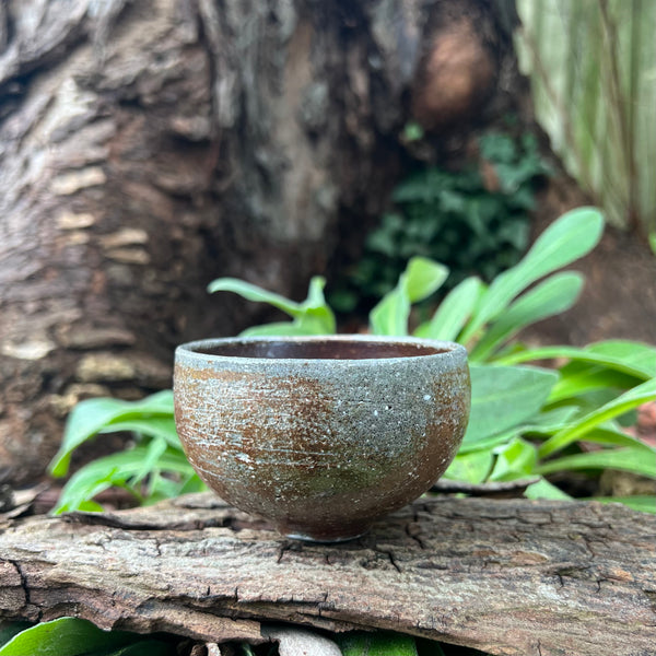 Jack Doherty Tea Bowl (Grey/Bronze)