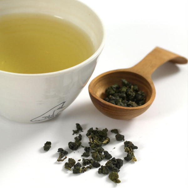 LiShan Spring Jade Oolong Tea - Comins Tea - 2